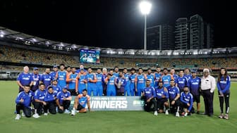 India won the five-match T20I series against Australia 2-1. Image: BCCI