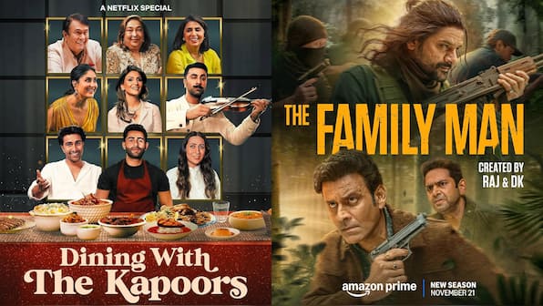 From Netflix's 'Dining With The Kapoors' to Manoj Bajpayee's 'The Family Man 3': Here's what to watch on OTT this weekend
