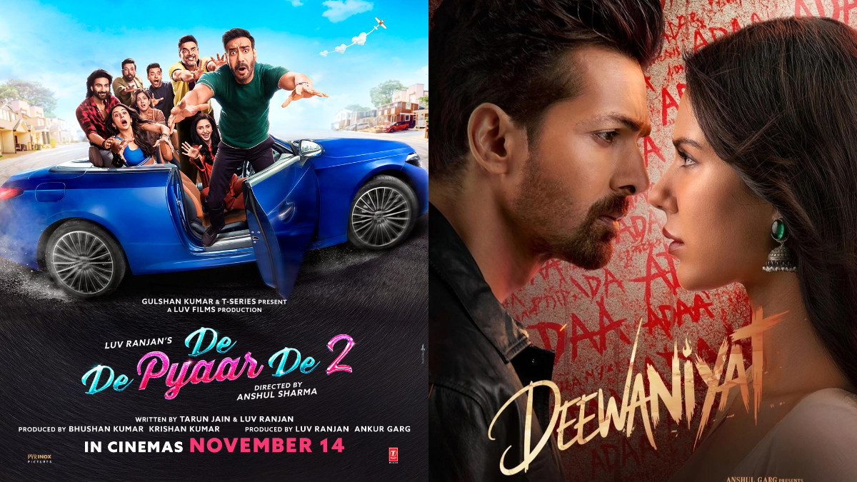 'De De Pyaar De 2' Box-Office: Ajay Devgn-Rakul Preet Singh's rom-com collects 16% less than Harshvardhan Rane-Sonam Bajwa's 'Ek Deewane Ki Deewaniyat' in its weekend 'De De Pyaar De 2' Box-Office: Ajay Devgn-Rakul Preet Singh's rom-com collects 16% less than Harshvardhan Rane-Sonam Bajwa's 'Ek Deewane Ki Deewaniyat' in its weekend