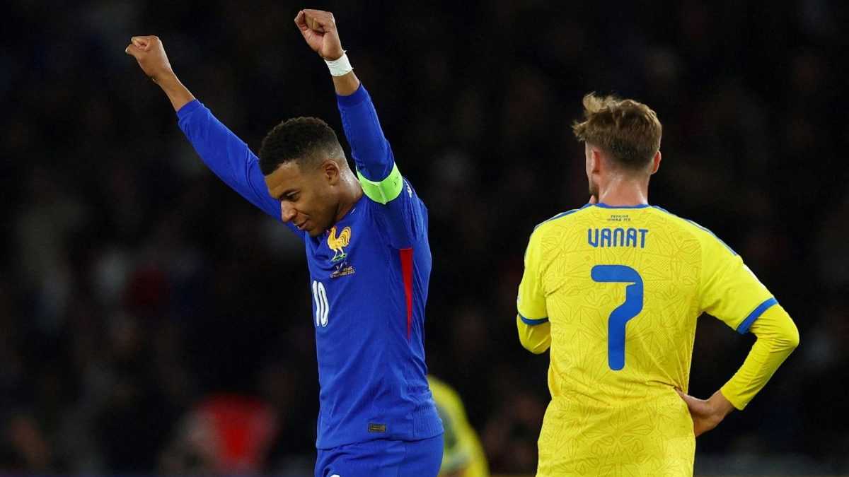 Kylian Mbappe scored twice to help France beat Ukraine and qualify for the World Cup. Image: Reuters Kylian Mbappe scored twice to help France beat Ukraine and qualify for the World Cup. Image: Reuters