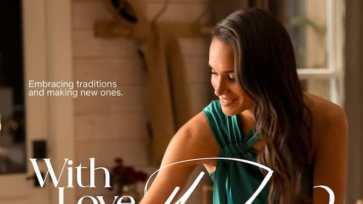 Did Duchess of Sussex Meghan Markle steal a $1695 dress that she flaunts in new promo of Netflix's 'With Love, Meghan: Holiday Celebration'?