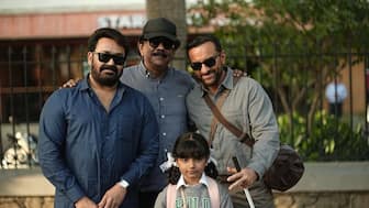 Filmmaker Priyadarshan shares a picture with Mohanlal and Saif Ali Khan from 'Haiwaan' sets, says 'Look at life and the way it turns'