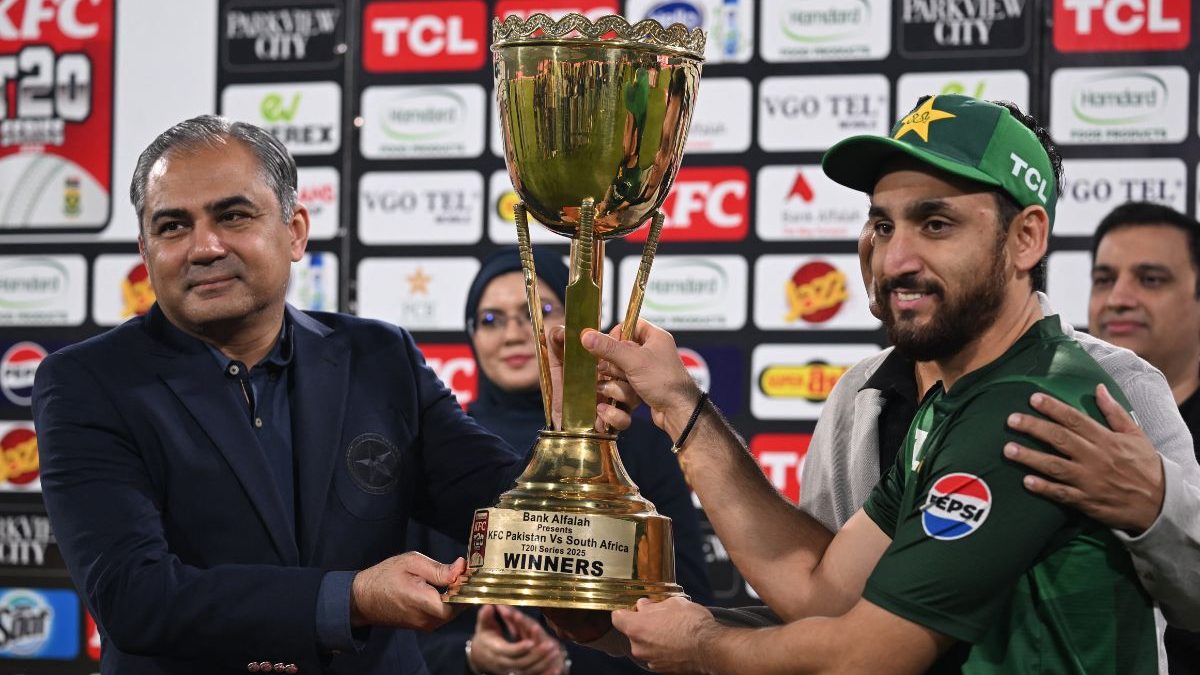 Is Mohsin Naqvi scared to attend the ICC meeting over Asia Cup trophy row? Image: AFP Is Mohsin Naqvi scared to attend the ICC meeting over Asia Cup trophy row? Image: AFP