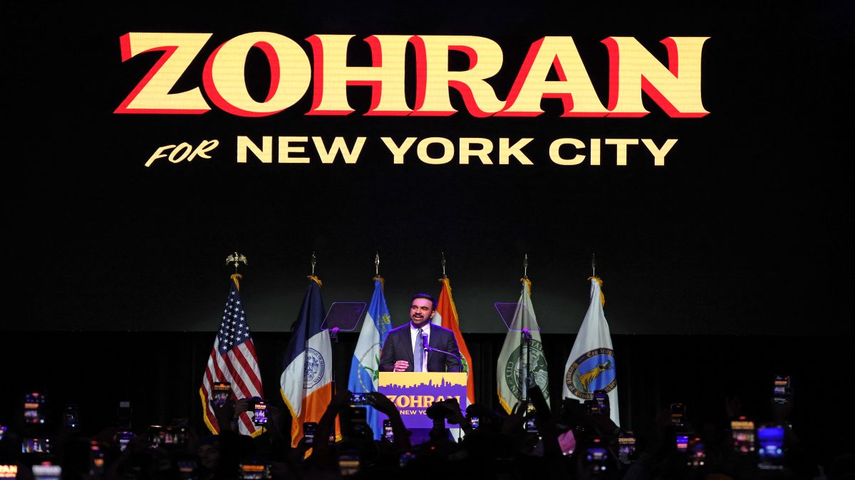 Watch | Mamdani quotes India’s first PM in his victory speech: ‘A moment comes but rarely in history…’ Watch | Mamdani quotes India’s first PM in his victory speech: ‘A moment comes but rarely in history…’