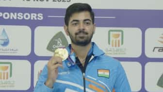 This is India's first World Championship gold medal in 10m air pistol. Image: X