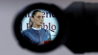 A man groping Mexico's President Claudia Sheinbaum underscores just how unsafe women are in politics. File image/Reuters