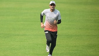 Shubman Gill has left the hospital but his further participation in this series is still undecided. Image: AFP