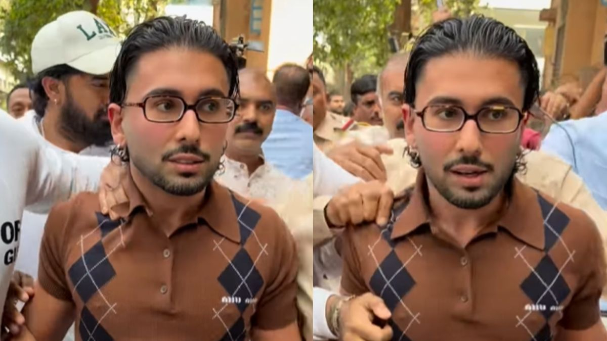 Orry arrives before Mumbai Police to record his statement in the Rs 252-crore drug case Orry arrives before Mumbai Police to record his statement in the Rs 252-crore drug case