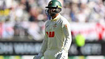 Usman Khawaja did not open in both innings of the first Ashes Test. Image: AFP