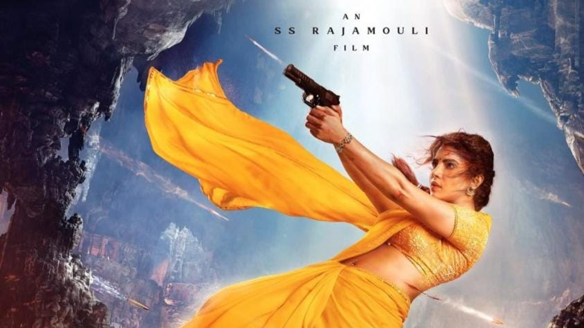 Priyanka Chopra's 'Mandakini' poster from SS Rajamouli's next sparks frenzy in just 24 hours Priyanka Chopra's 'Mandakini' poster from SS Rajamouli's next sparks frenzy in just 24 hours