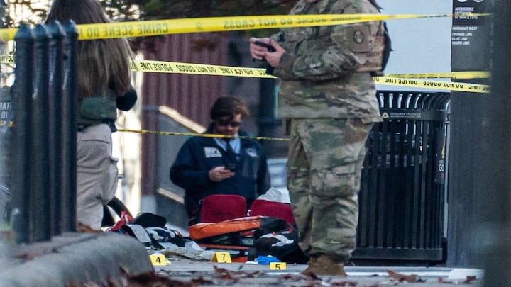 Washington shooting: Trump says one National Guard soldier is dead, second in 'bad shape' Washington shooting: Trump says one National Guard soldier is dead, second in 'bad shape'