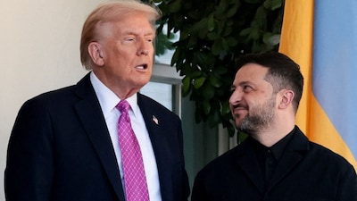 US President Donald Trump and Ukrainian President Volodymyr Zelenskyy. File Photo/Reuters