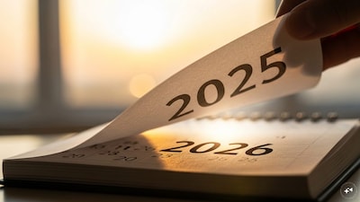 Farewell 2025—a year of challenges, but also of breakthroughs, hope, and progress that light the path to 2026. Representational image 