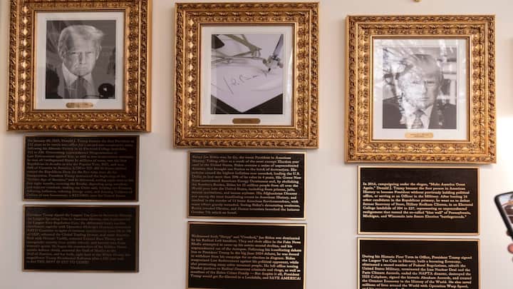 'Sleepy Joe', 'divisive Obama': Trump gives his labels to US presidents in White House Wall of Fame 'Sleepy Joe', 'divisive Obama': Trump gives his labels to US presidents in White House Wall of Fame