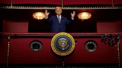 US President Donald Trump at the Kennedy Centre. File Image / AFP