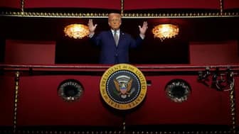 US President Donald Trump at the Kennedy Centre. File Image / AFP