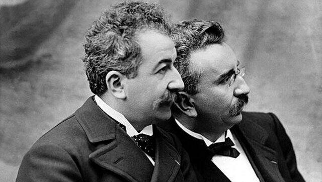 Louis and Auguste Lumière, two French brothers and inventors, held the world's first commercial movie screening.