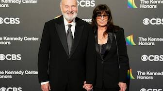 (FILES) US actor and director Rob Reiner and his wife Michele Reiner (AFP)