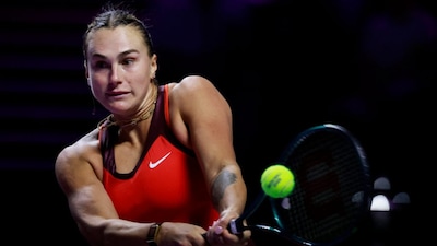 Women's No 1 Aryna Sabalenka disagrees with the inclusion of transgender athletes in the WTA Tour. Reuters