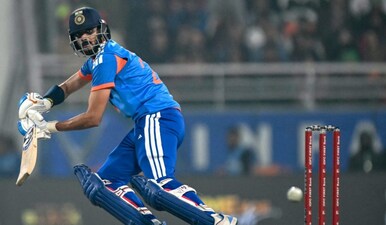 Axar Patel returns to the Indian team for the first time since the first T20I against New Zealand in Nagpur, where he had suffered a finger injury. AFP