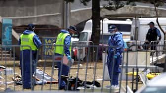 Members of the forensic team work at the scene of a shooting during a Jewish holiday celebration at Bondi Beach, in Sydney, Australia, December 15, 2025. File Image/Reuters