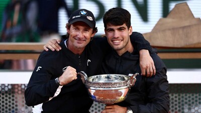 Carlos Alcaraz's coach Juan Carlos Ferrero had indicated he would have liked to continue his partnership with the young star. Reuters