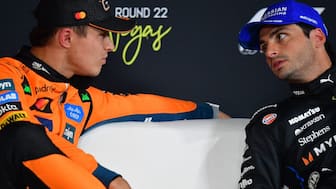 Carlos Sainz hailed new F1 champion Lando Norris’ for wining the title despite not being a ‘badass’. Image: Reuters