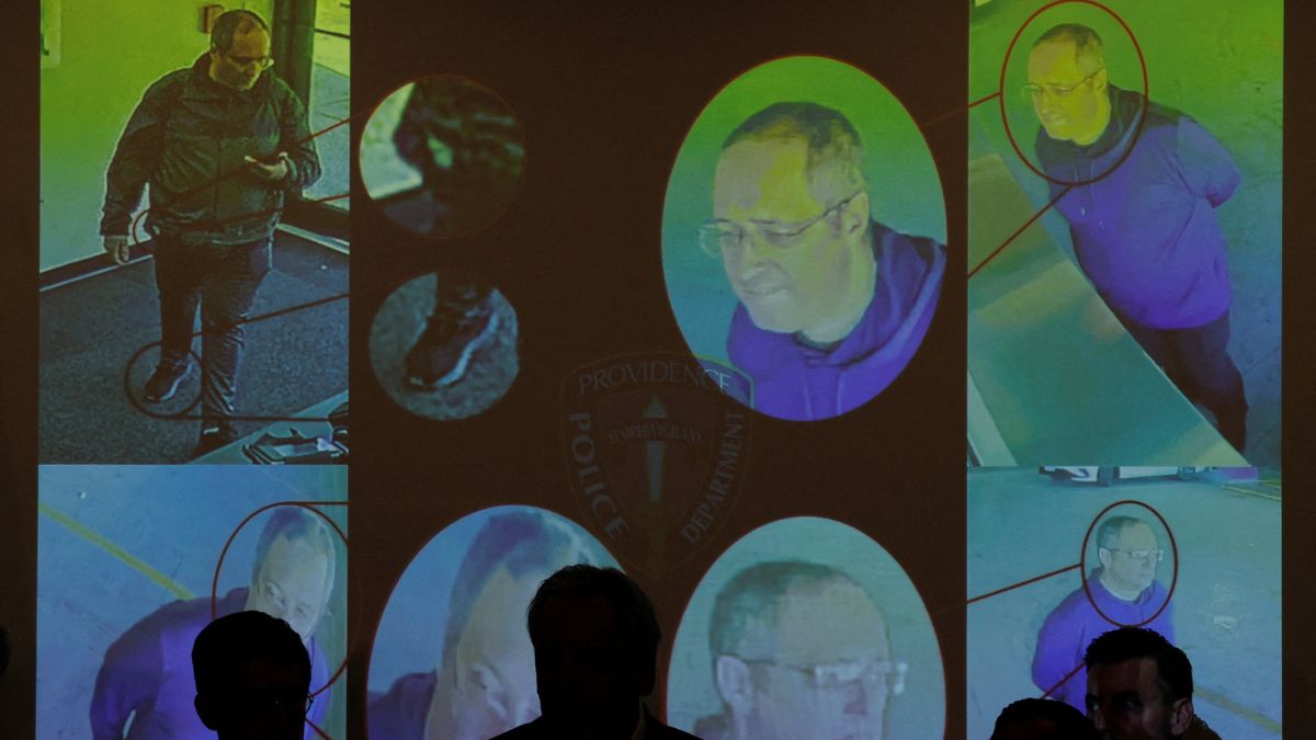 Images of the shooter at Brown University, identified by authorities as Claudio Neves Valente, are displayed during a press conference as civic leaders and law enforcement announce Valente has been found dead, in Providence, Rhode Island, US, December 18, 2025. File Image/Reuters Images of the shooter at Brown University, identified by authorities as Claudio Neves Valente, are displayed during a press conference as civic leaders and law enforcement announce Valente has been found dead, in Providence, Rhode Island, US, December 18, 2025. File Image/Reuters