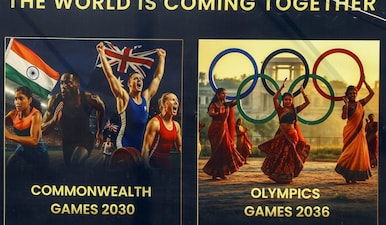 After winning the hosting rights for Commonwealth Games 2030, Ahmedabad hopes to host the 2036 Olympics as well. Image: PTI