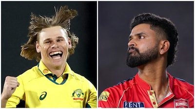 Cooper Connolly will be playing under Shreyas Iyer's leadership in his maiden IPL season after getting bought for Rs 3 crore by Punjab Kings in the auction on 16 December. Image: AFP/PTI