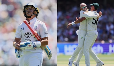 Another lost day, another lost cause as England edge closer to Ashes defeat. Images: AP