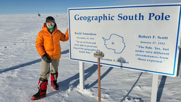 Who is Kaamya Karthikeyan, the youngest Indian to ski to the South Pole?