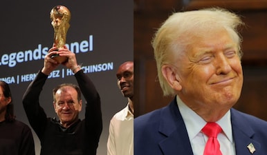 US President Donald Trump is set to receive the inaugural FIFA Peace Prize at the World Cup 2026 draw on Friday in Washington. Images: Reuters