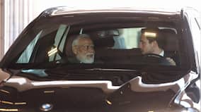 In special gesture, Jordan’s Crown Prince drives PM Modi to museum