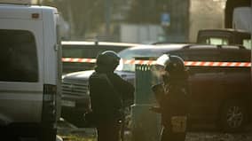 Russian police officers killed in blast in Moscow, Ukraine claims responsibility