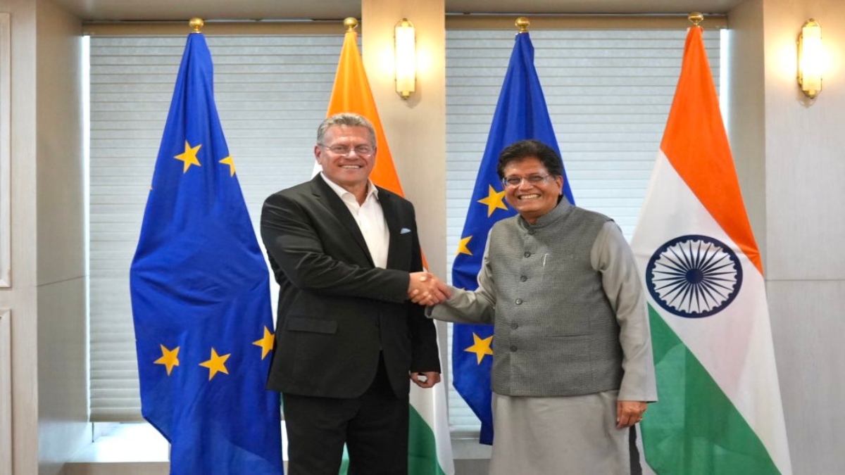 인도, 유럽연합(EU), 피유시 고얄(Piyush Goyal)의 브뤼셀 방문 중 자유무역협정(FTA) 협상 가속화 추진 인도, 유럽연합(EU), 피유시 고얄(Piyush Goyal)의 브뤼셀 방문 중 자유무역협정(FTA) 협상 가속화 추진