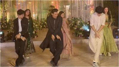 Watch: Hrithik Roshan Dances with Sons Hrehaan, Hridhaan at Wedding, Video Goes Viral