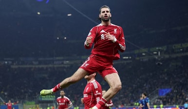 Dominik Szoboszlai scored the only goal as Liverpool defeated Inter Milan. Image: Reuters
