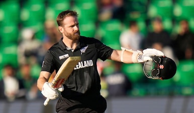 Kane Williamson will miss the ODIs vs India due to SA20 matches. Image: PTI
