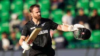Kane Williamson will miss the ODIs vs India due to SA20 matches. Image: PTI
