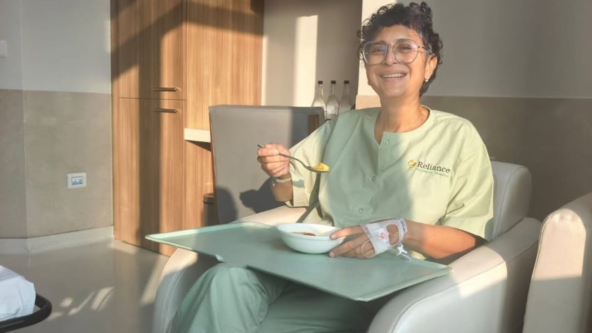Kiran Rao undergoes appendix surgery, shares photo with wristband having Aamir Khan's name Kiran Rao undergoes appendix surgery, shares photo with wristband having Aamir Khan's name