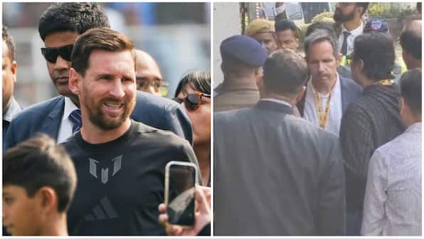 Lionel Messi's security team seen arguing with West Bengal DGP during Kolkata leg of ‘GOAT India Tour’ in viral video