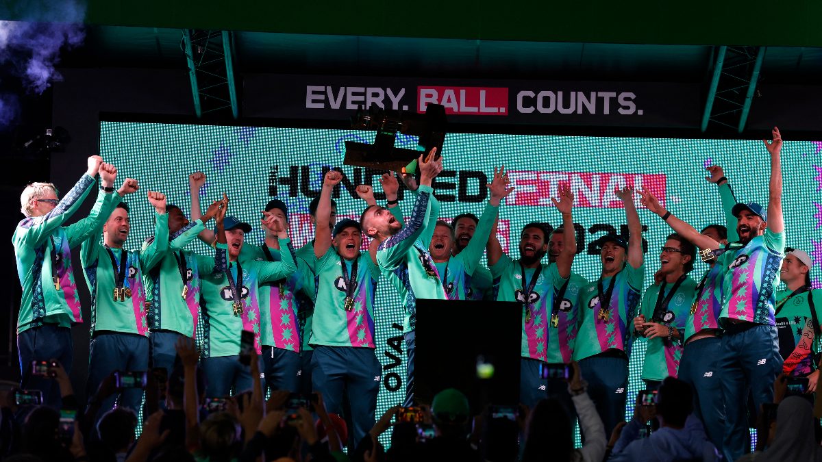 Oval Invincibles who won the men’s Hundred this year will be renamed as MI London. Image: Reuters Oval Invincibles who won the men’s Hundred this year will be renamed as MI London. Image: Reuters