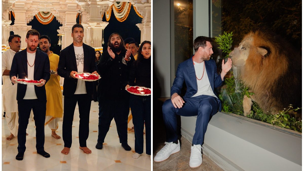 Messi meets Lionel and other rescued animals in Vantara, performs Aarti at temple: 'It is genuinely impressive' Messi meets Lionel and other rescued animals in Vantara, performs Aarti at temple: 'It is genuinely impressive'