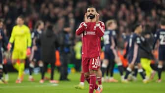 Mohamed Salah was benched by Liverpool in the Premier League on Sunday for the first time since April 2024. Image: AP