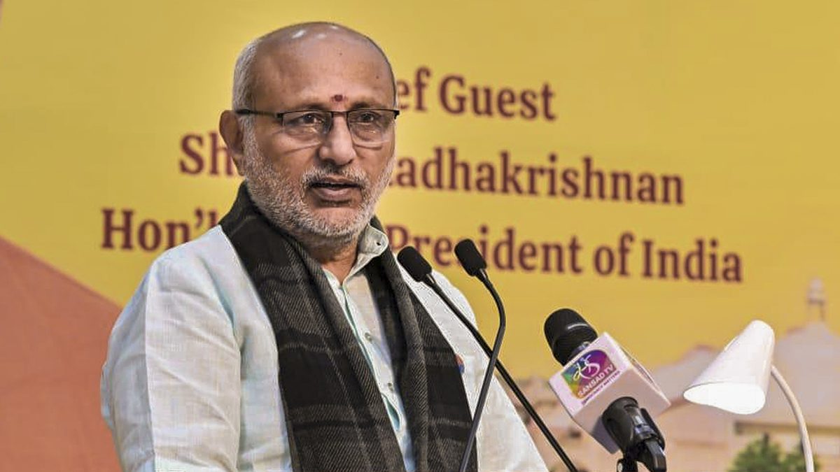 Vice President CP Radhakrishnan arrive in Sri Lanka for 2-day visit to boost diplomatic ties – Firstpost