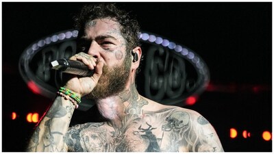 Post Malone falls on Guwahati stage, recovers, continues show