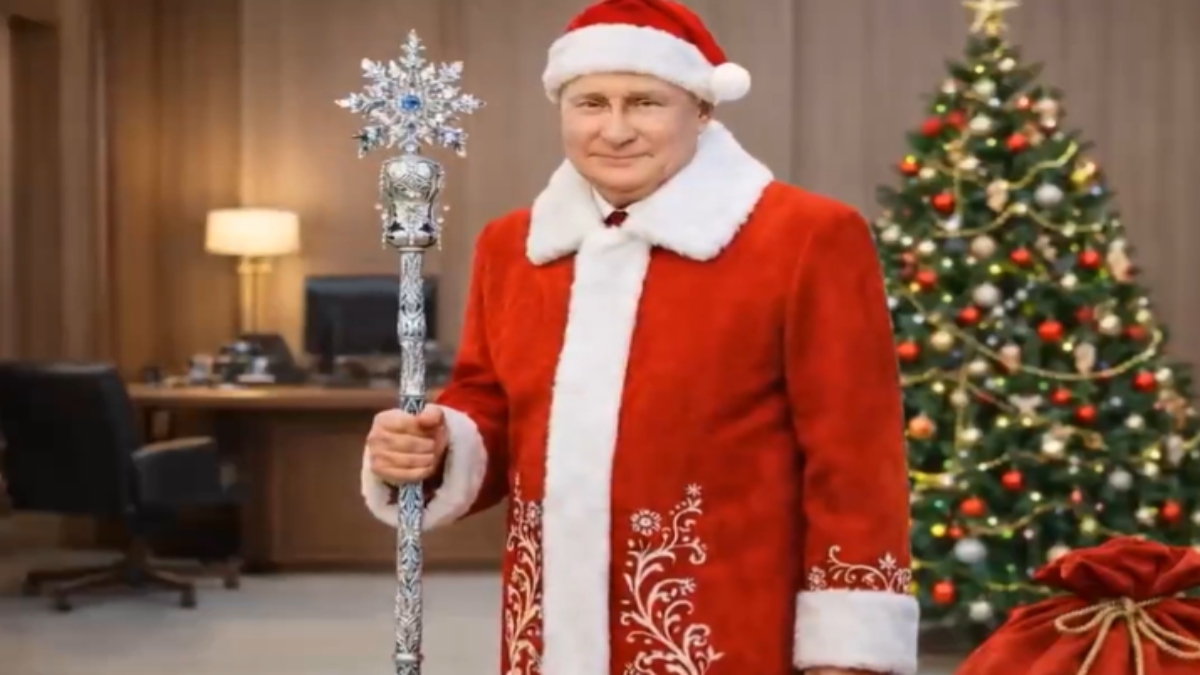 ‘Naughty ones will get what’s coming’: Russia’s barbed Christmas post sparks buzz with Modi jet, Trump frame | Watch ‘Naughty ones will get what’s coming’: Russia’s barbed Christmas post sparks buzz with Modi jet, Trump frame | Watch