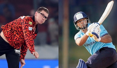 Adam Zampa and Sarfaraz Khan could be some of the main targets for RR in IPL Auction 2026. Images: Reuter/MCA/X