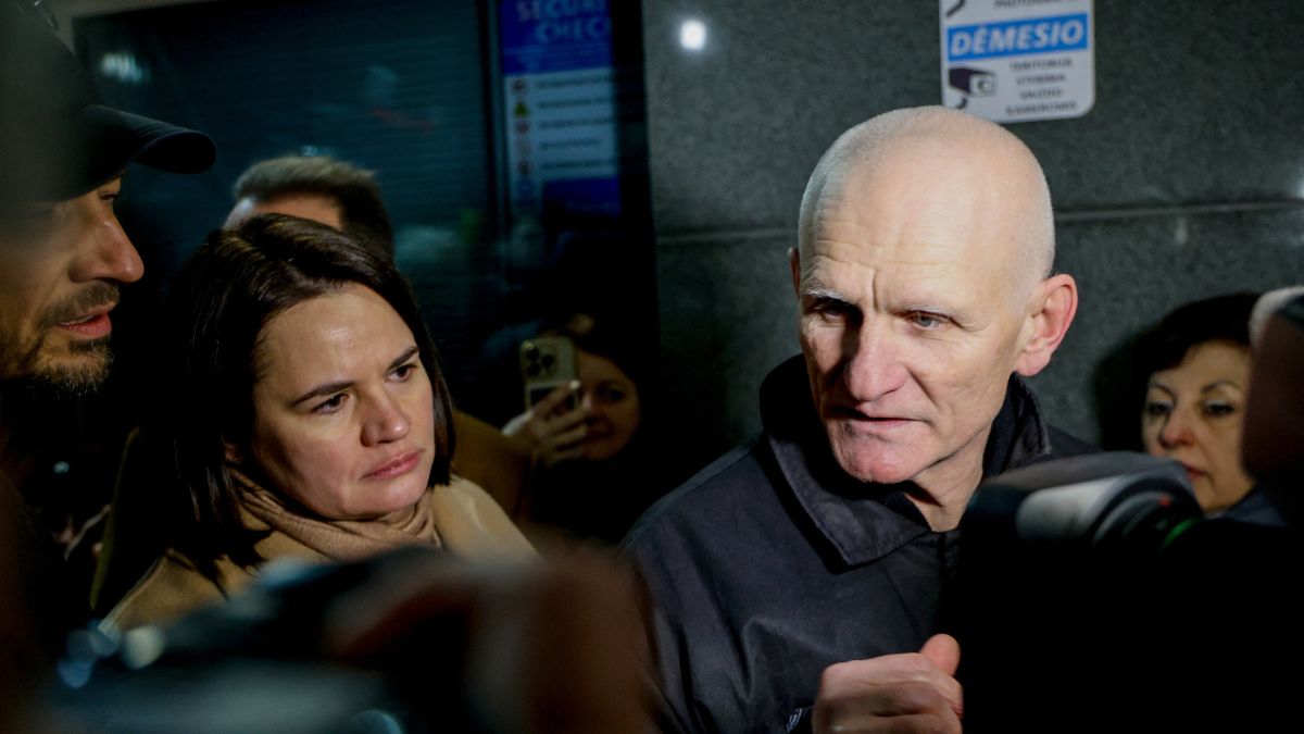 Belarus releases 123 prisoners including opposition figure Maria Kolesnikova after US lifts sanctions Belarus releases 123 prisoners including opposition figure Maria Kolesnikova after US lifts sanctions